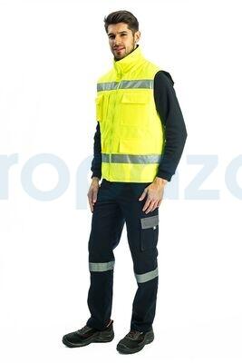 Everest 9126 Hi-Vis Yelek Fermuarlı - 9