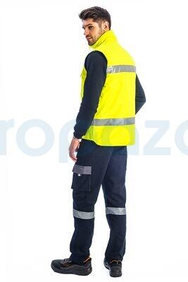 Everest 9126 Hi-Vis Yelek Fermuarlı - 10