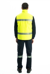 Everest 9126 Hi-Vis Yelek Fermuarlı - 11