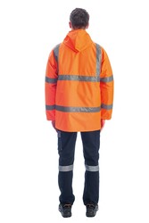 ​Everest Hi-Vis Long Jacket Yüksek Görünürlüklü Parka 4110 - 4