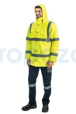 ​Everest Hi-Vis Long Jacket Yüksek Görünürlüklü Parka 4110 - 7