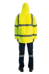 ​Everest Hi-Vis Long Jacket Yüksek Görünürlüklü Parka 4110 - 8