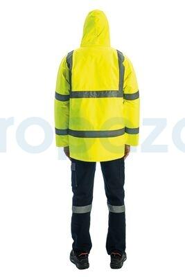 ​Everest Hi-Vis Long Jacket Yüksek Görünürlüklü Parka 4110 - 8