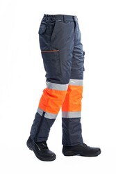 Everest Hi Viz Diz Kombinli Pantolon 2135 - 3