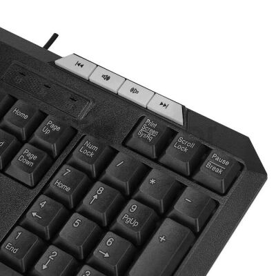 EVEREST KB-700 USB MULTİMEDYA Q KLAVYE - 4