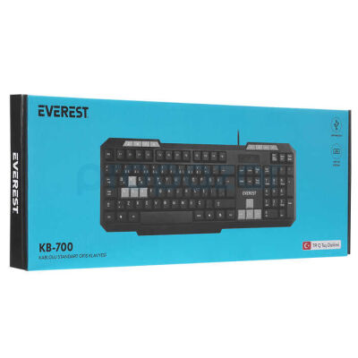 EVEREST KB-700 USB MULTİMEDYA Q KLAVYE - 7