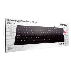 EVEREST KB-871U USB Q KLAVYE - 5