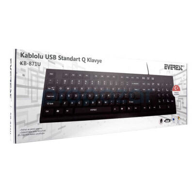 EVEREST KB-871U USB Q KLAVYE - 5