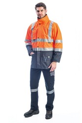 Everest Plus Hi-Vis Two-Tone 5in1 Parka 4108 - 1