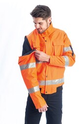 Everest Plus Hi-Vis Two-Tone 5in1 Parka 4108 - 4