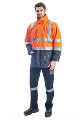 Everest Plus Hi-Vis Two-Tone 5in1 Parka 4108 - Myform İş Kıyafetleri