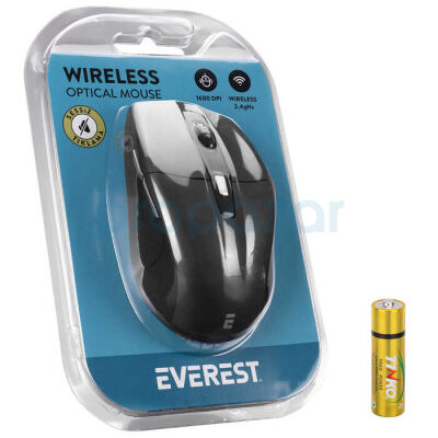 EVEREST SM-861 SESSİZ KABLOSUZ MOUSE - 9
