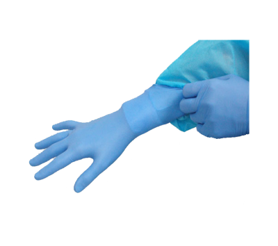 Faba Blue 406 Mavi Laboratuvar Nitril Eldiveni - 1