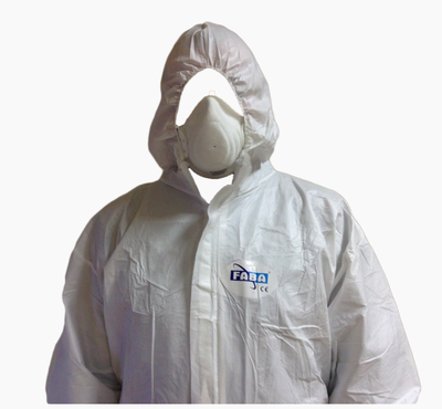 Faba Coverall T-3745 Tek Kullanımlık Koruyucu Tulum - 1