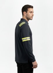Fireproof Polo Yaka Sweatshirt – ARC & Alev Geciktirici Koruyucu Üst - 8