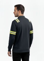 Fireproof Polo Yaka Sweatshirt – ARC & Alev Geciktirici Koruyucu Üst - 12