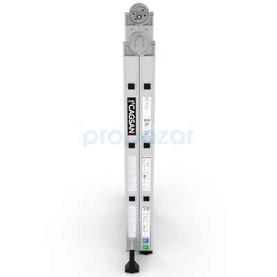 FOLDE Katlanır Alüminyum Merdiven 2x5 Basamaklı - 2