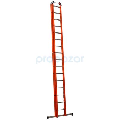 FS9 - 16 Basamaklı İki Parçalı Fiberglas Elektrik Yalıtımlı Merdiven V2