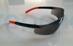 Cross 602 Füme Siyah Buğulanmaz Koruyucu İş Güvenliği Gözlüğü - 2