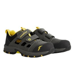 Goodyear Air Grey S1PL ESD HRO Brn Sandalet Fiberglas Burun İş Güvenliği Ayakkabısı GY11-100 - 4