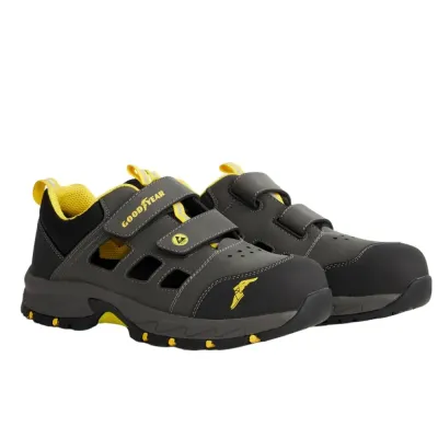 Goodyear Air Grey S1PL ESD HRO Brn Sandalet Fiberglas Burun İş Güvenliği Ayakkabısı GY11-100 - 4