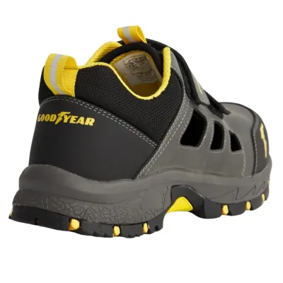 Goodyear Air Grey S1PL ESD HRO Brn Sandalet Fiberglas Burun İş Güvenliği Ayakkabısı GY11-100 - 6