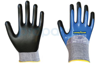GOODYEAR MK-8 Çift Kaplamalı 3/4 Kesilme Dirençli Eldiven - 1