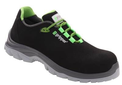 Gripper Amur GPR-153 S2 SRC Kompozit Burunlu Siyah Nubuk Süet Bağcıklı İş Ayakkabısı - 2