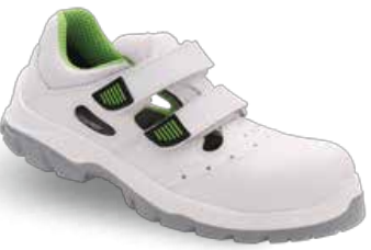 Gripper Beyaz GPR-204 S1 Beyaz Çift Cırtlı Sandalet Tip İş Ayakkabısı - 1