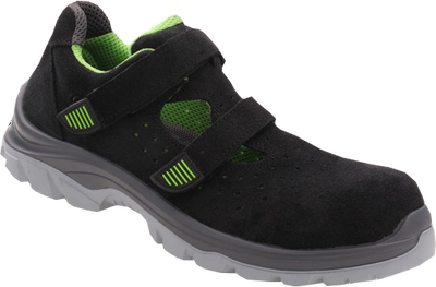 Gripper Rio GPR-161 S1P Kevlar Ara Tabanlı Siyah Yeşil Spor İş Ayakkabısı - 1
