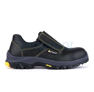 Gripper Sonoran GPR-34 S3 SRC HRO Kompozit Burunlu Kevlar Ara Tabanlı Siyah Kaynakçı İş Ayakkabısı - 2