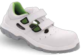 Gripper White GPR-204 S1 Kompozit Burunlu Beyaz Çift Cırtlı Sandalet Tip İş Ayakkabısı - 1
