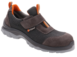 Gripper Yukon GPR-172 S1P Kevlar Ara Tabanlı Koyu Gri Velcro Cırtlı İş Ayakkabısı - Gripper