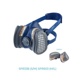 GVS Elipse A1P3 Yarım Yüz Maskesi - SPR338 - GVS Elipse Maske ve Filtre Modelleri