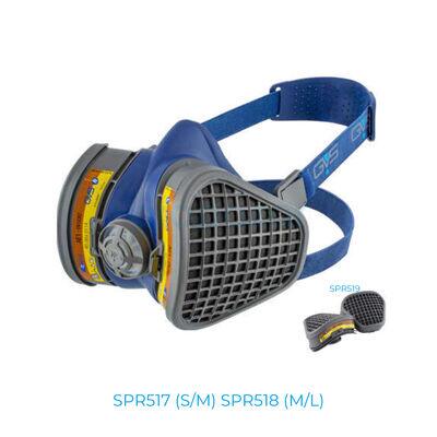 GVS Elipse AE1 Filtreler İle Birlikte Gaz Maskesi SPR517 - 2