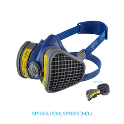 GVS Elipse E1 Filtreler İle Birlikte Gaz Makesi SPR515 - GVS Elipse Maske ve Filtre Modelleri
