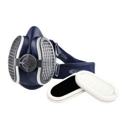 GVS Elipse P3 Aktif Karbonlu Yarım Yüz Kaynak Maskesi - SPR337 - GVS Elipse Maske ve Filtre Modelleri