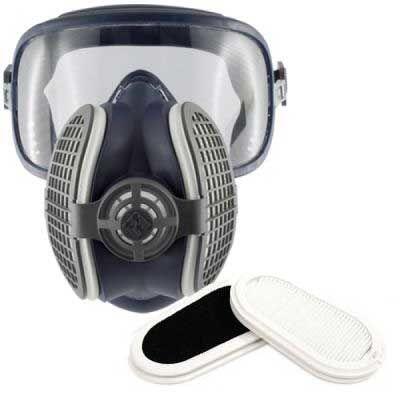 GVS Elipse SPR405 P3 Aktif Karbonlu Tam Yüz Maske Koku Filtreli - 5