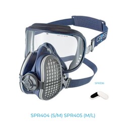 GVS Elipse SPR405 P3 Aktif Karbonlu Tam Yüz Maske Koku Filtreli - GVS Elipse Maske ve Filtre Modelleri