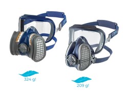 GVS Elipse SPR406 P3 Integra Gözlüklü Toz Maskesi Tam Yüz Maske - 1