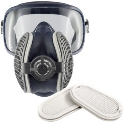 GVS Elipse SPR407 P3 Integra Gözlüklü Toz Maskesi - Tam Yüz Maske - GVS Elipse Maske ve Filtre Modelleri