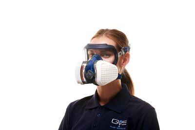 GVS Elipse SPR536 Integra Gözlük İle Entegre A2P3 Gaz-Toz Maskesi - 3