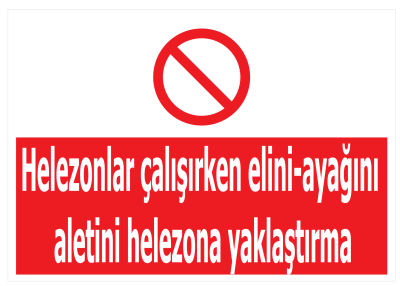 Helezonlar Çalışırken Elini Ayağını Aletini Helezona Yaklaştırma - 1