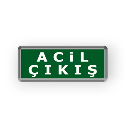 Helios HS 4604 3W Çıkış Armatürü - Acil Çıkış - 