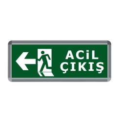 Helios HS 4605 3W Çıkış Armatürlü Acil Çıkış Sağ-Sol - 1