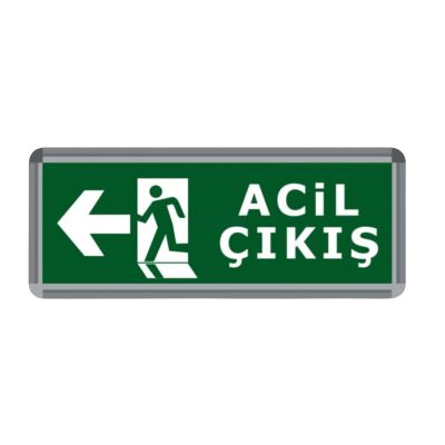 Helios HS 4605 3W Çıkış Armatürlü Acil Çıkış Sağ-Sol - 1
