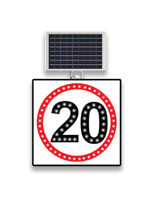 Hız Limiti 20km/h Akülü Solar Levha MFK 9616 - 1