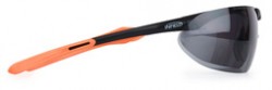 İnfield 9070 625 Windor Black/Orange PC SP AS UV Koruyucu Gözlük - 2