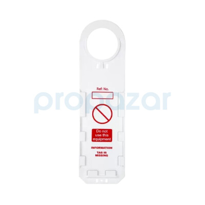 İskele Güvenlik Etiketi Taşıyıcısı ABS Malzeme SL 7700 - BBU Safety