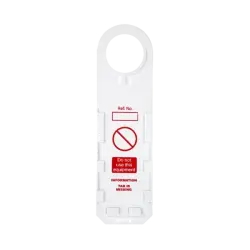 İskele Güvenlik Etiketi Taşıyıcısı ABS Malzeme SL 7700 - BBU Safety İş Güvenliği Ürünleri